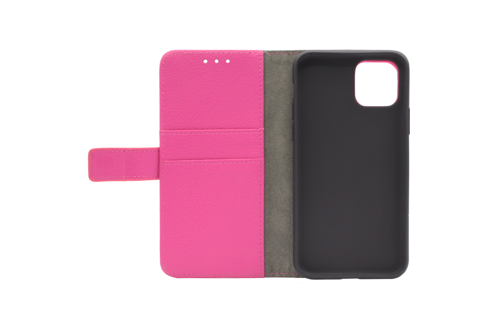 Apple iPhone 11 - Preklopna torbica (WLG) - roza - slika 4