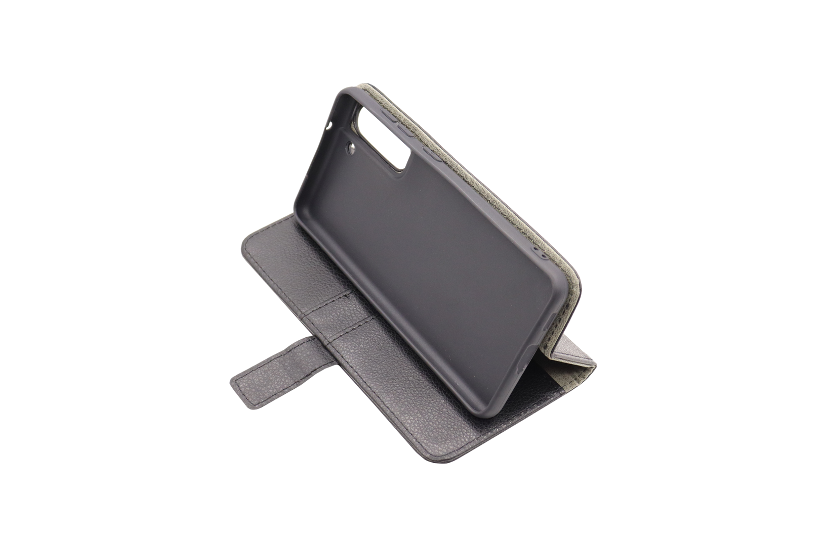 Samsung Galaxy S21 FE - Preklopna torbica (WLG) - črna - slika 3