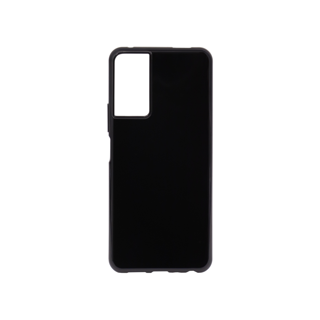 A1 Alpha Eco - Gumiran ovitek (TPU) - črn svetleč